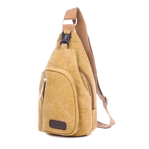 Zen Zen Mariconera Pechera Mochila Hombro Versátil Material Canvas