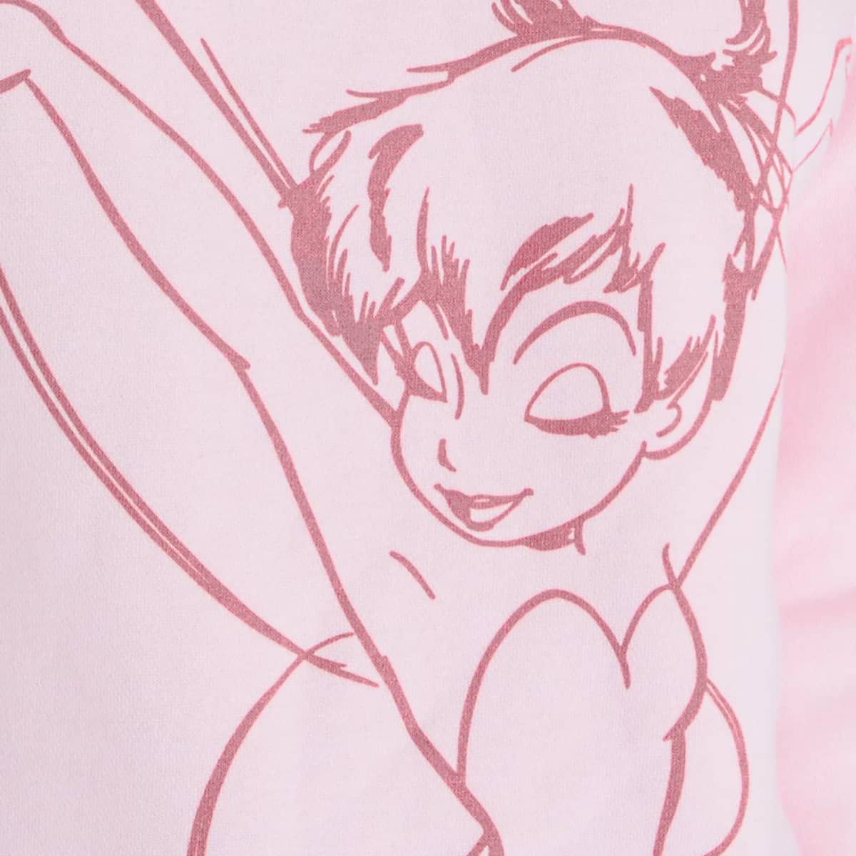 Sudadera para mujer, color rosa, de Disney, con Tinker Bell (Campanita), mod. 1002868