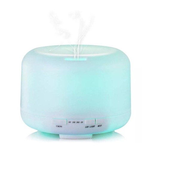 Difusor Humidificador Ultrasonico Aromaterapia 500mL