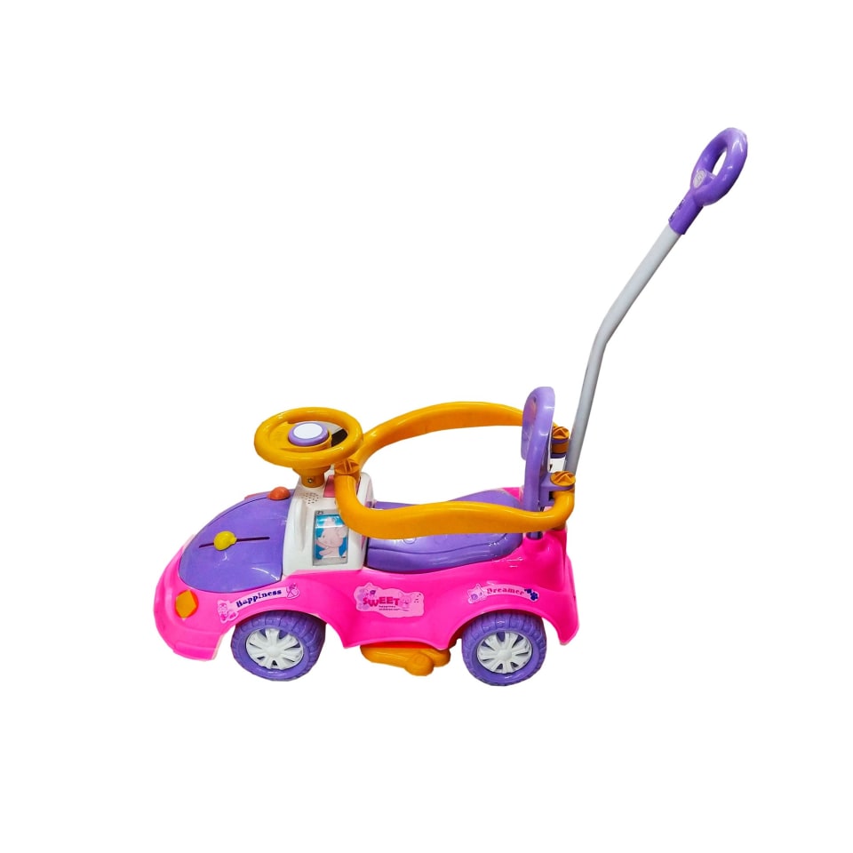 Carrito montable Angelin Baby Musical con barra