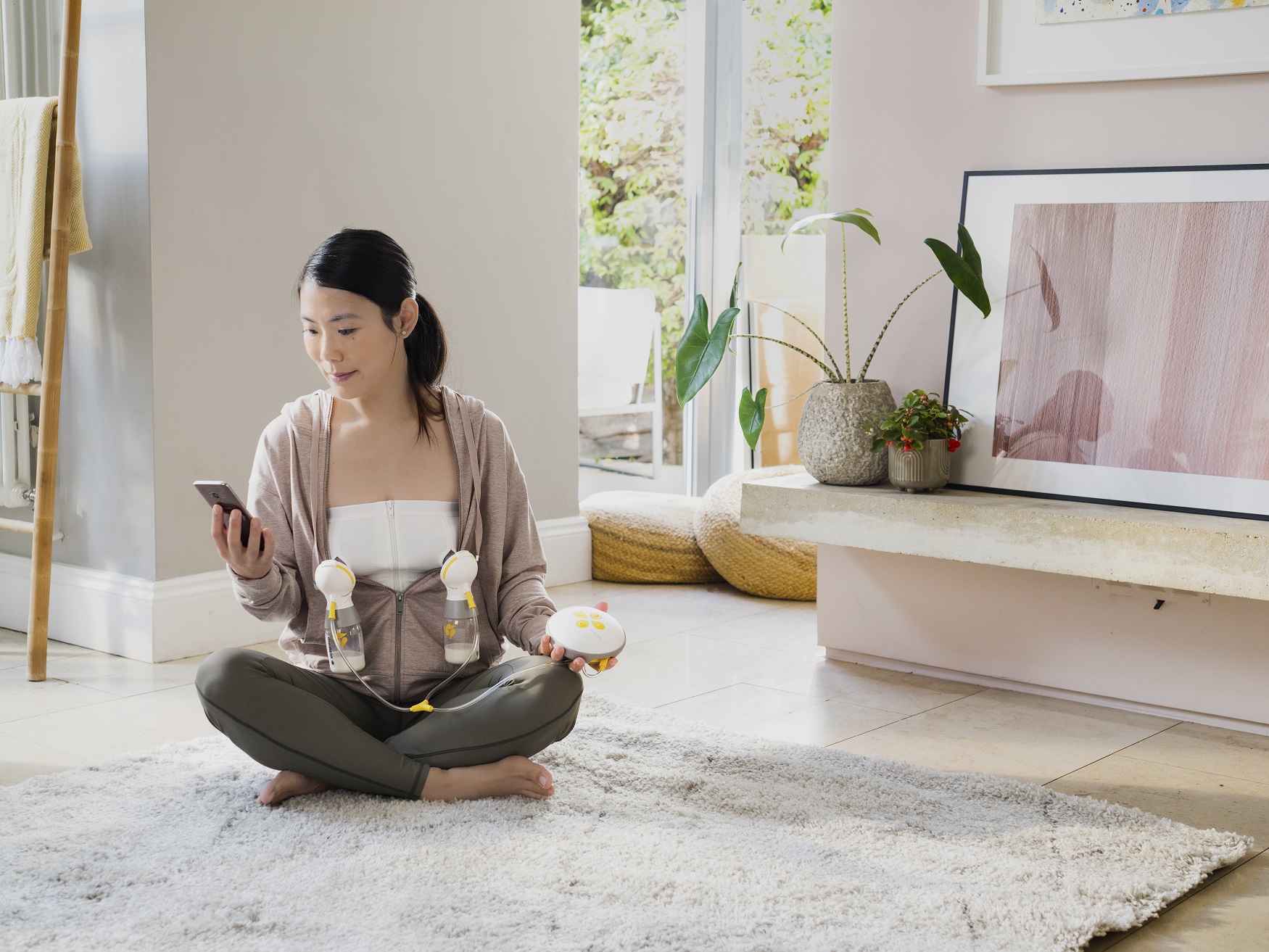 Extractor de Leche Eléctrico Doble Swing Maxi