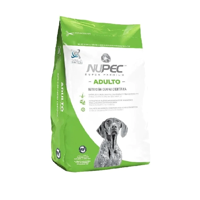 Alimento Croqueta Nupec Adulto Razas Medianas/Grandes 20kg