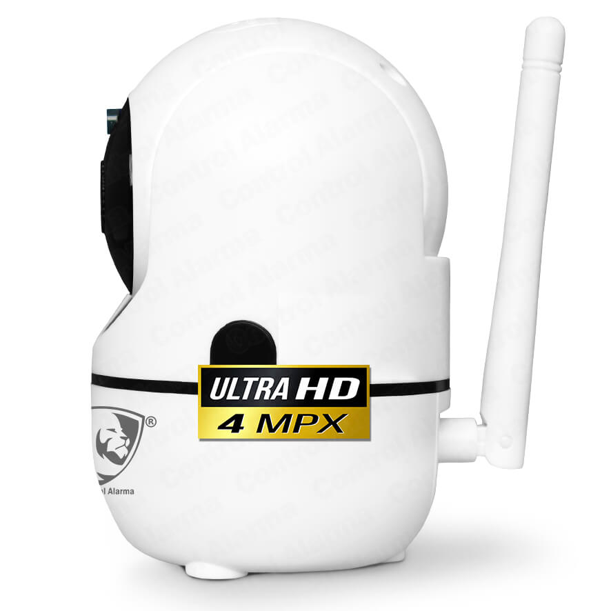 2 Camaras Seguridad Wifi Ip Ultra Hd 4 MPX Visión Nocturna Nube Vigilancia