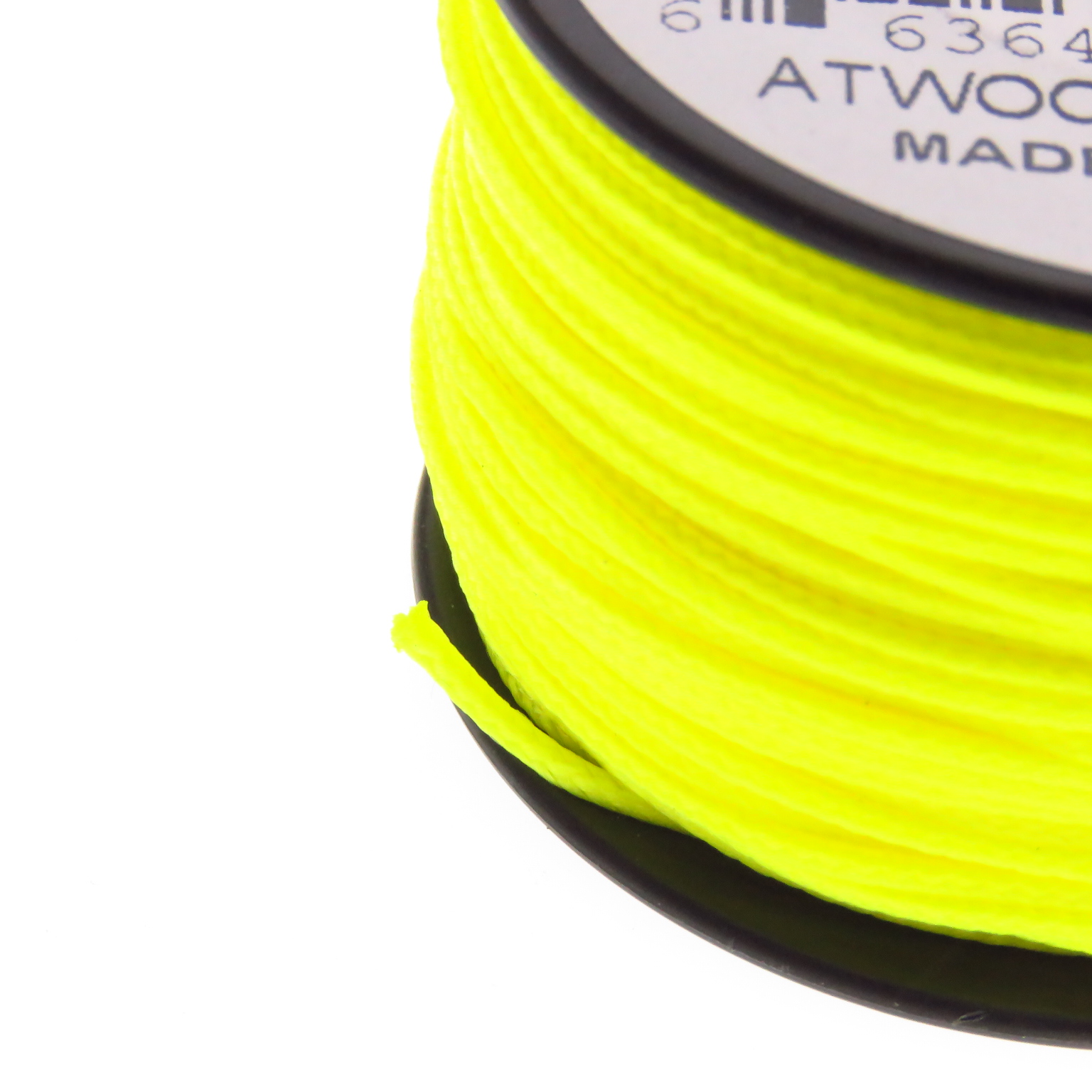 Rg1285 Rollo Parachute Cord Paracord Micro Cord Amarillo Neon