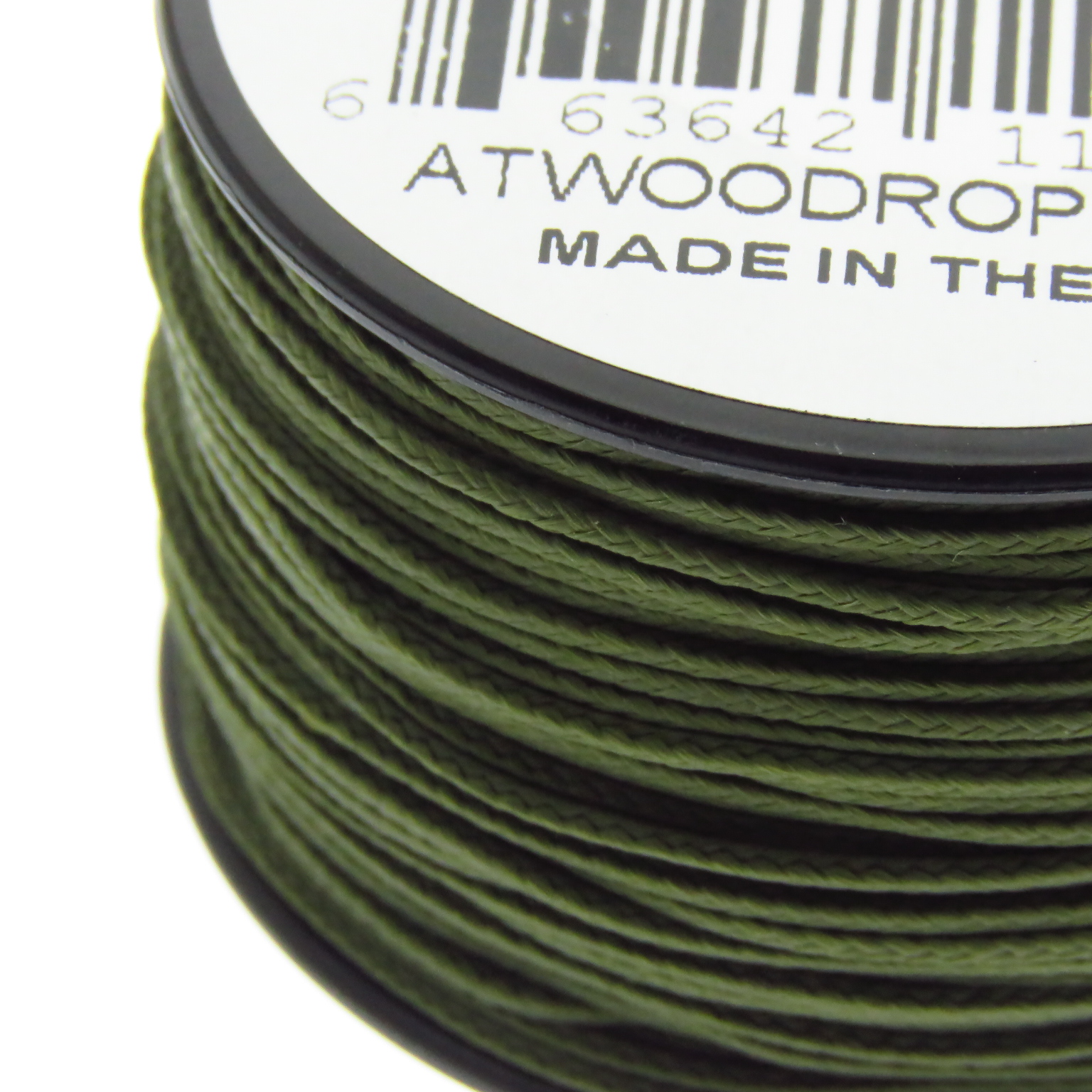 Rg1280 Rollo Parachute Cord Paracord Micro Cord Olivo