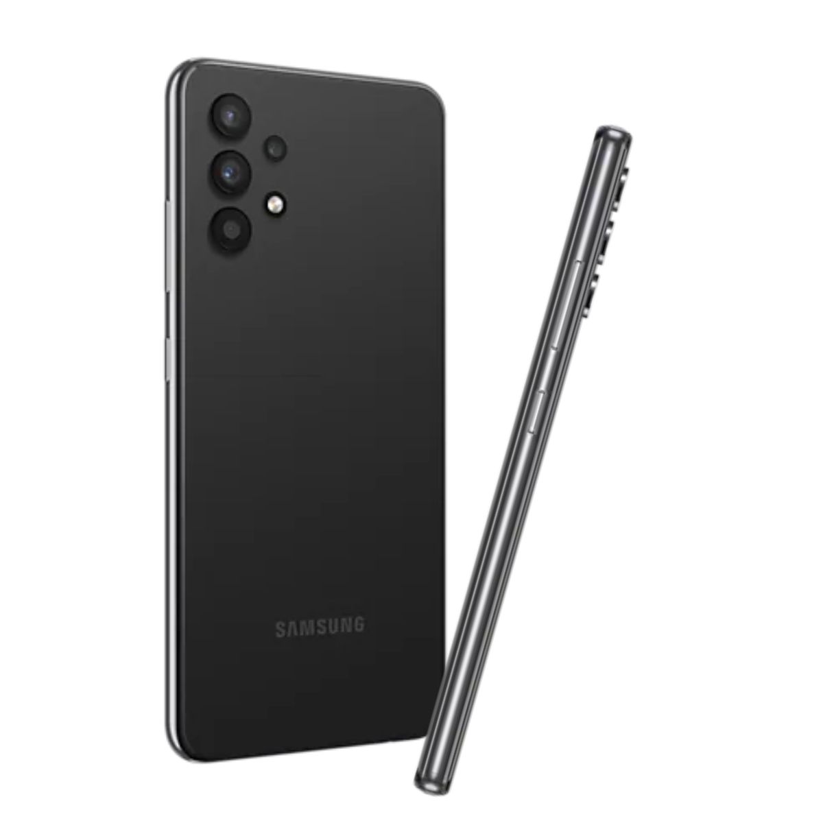 Celular Samsung Galaxy A32 6.4" 128GB/4GB Cámara 64MP+8MP+5MP+5MP/20 MP Mediatek Android 11 Single Sim Color Negro