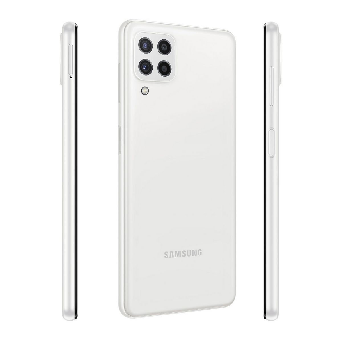 Celular Samsung Galaxy A22 6.4" 64GB/4GB Cámara 48MP+8MP+2MP+2MP/13MP Mediatek Android 11 Color Blanco