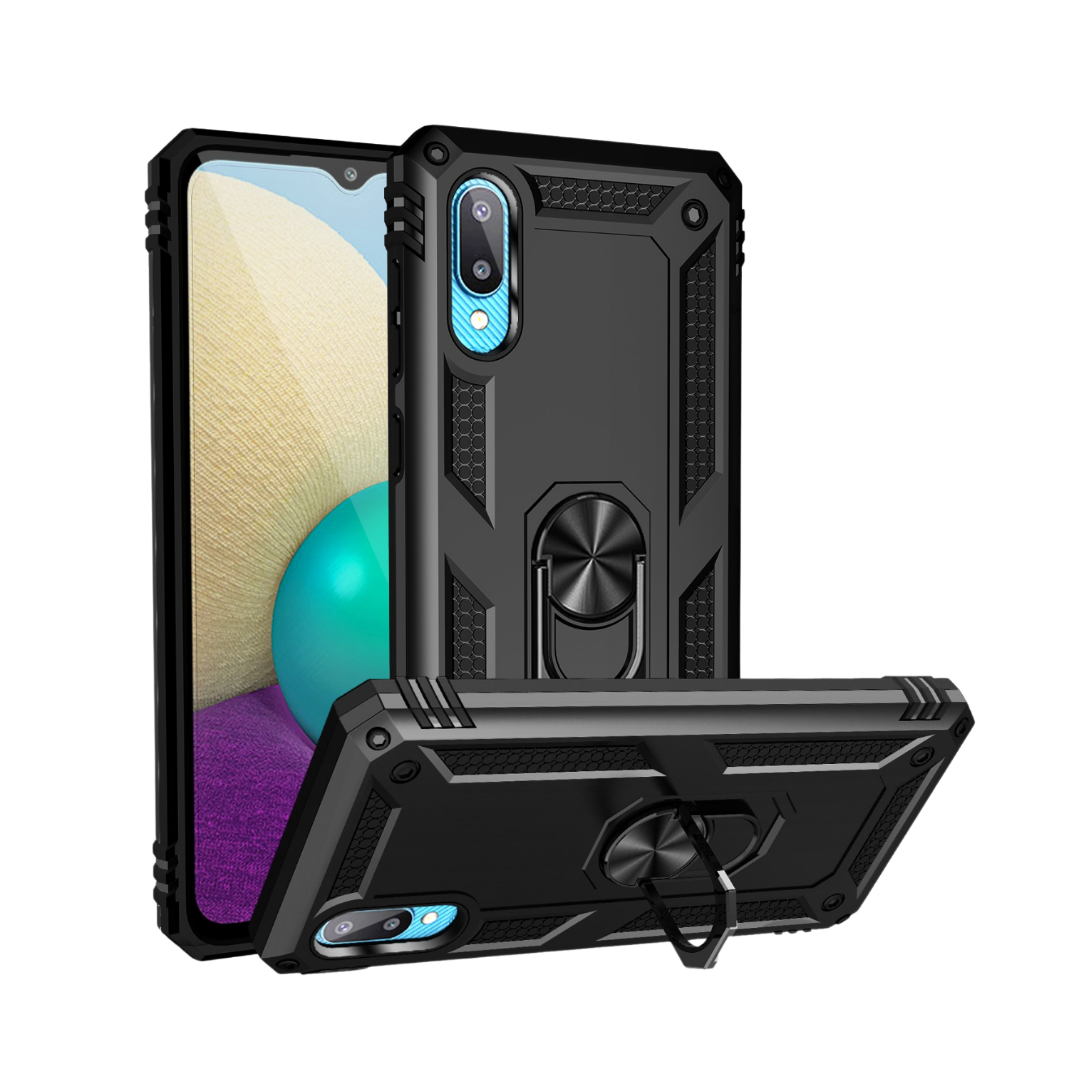 Funda Samsung Galaxy A02 Uso Rudo Contra Golpes