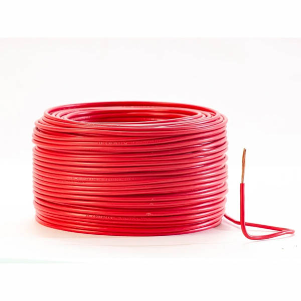 Cable Electrico Alucobre Unipolar Calibre 8 De 100 Metros Color ROJO