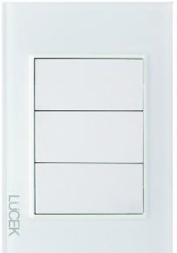 BP1200 'PLACA  CIEGA. LUCEK CRISTAL