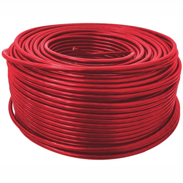 Cable Electrico Alucobre Unipolar Calibre 8 De 100 Metros Color ROJO
