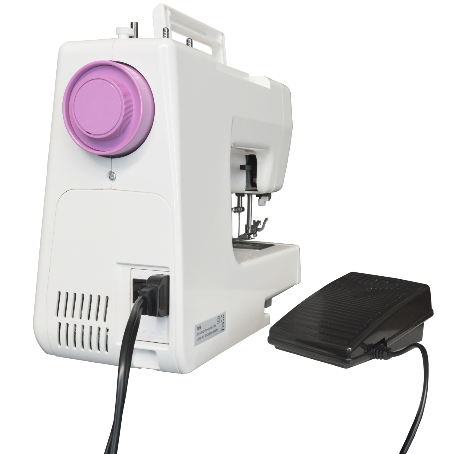 Maquina Coser Mecanica 20 Puntadas Dragonfly Logitud de Puntada Ajustable Luz Led