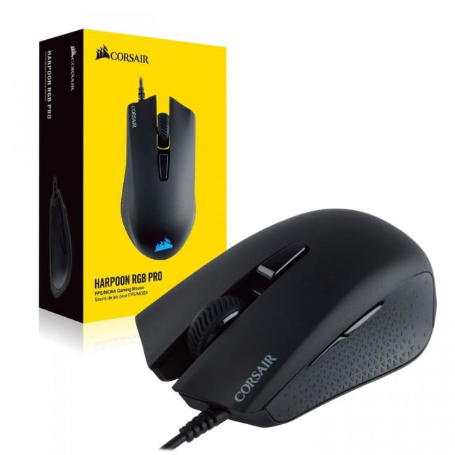 MOUSE OPTICO CORSAIR HARPOON  RGB PRO