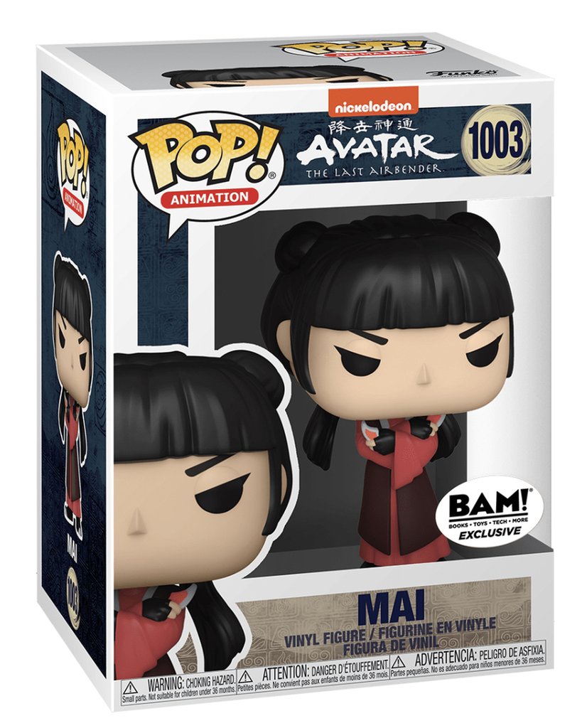 Funko Pop Mai con Cuchillos Exclusivo Bam Avatar The Last Airbender