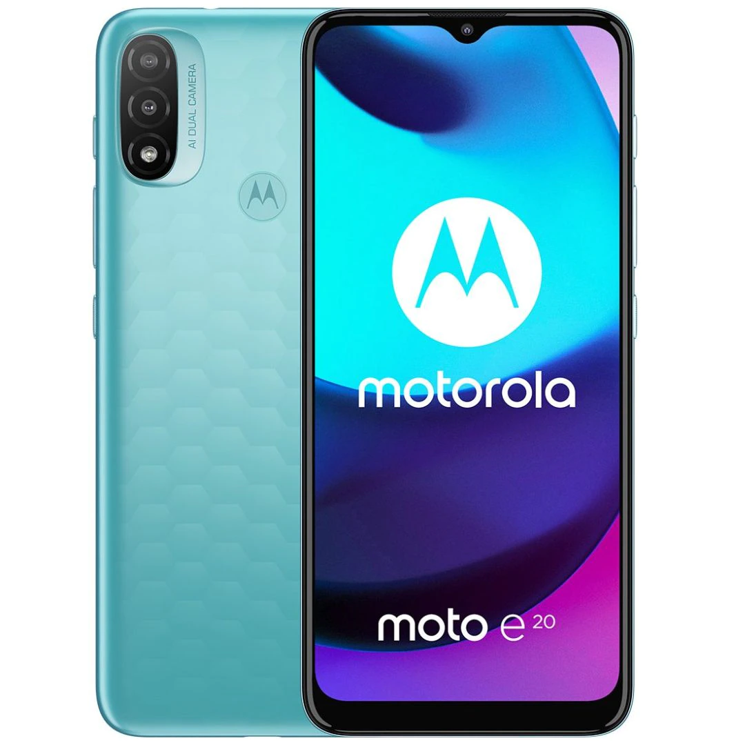 Motorola Moto E20 32GB 2GB Azul Aqua
