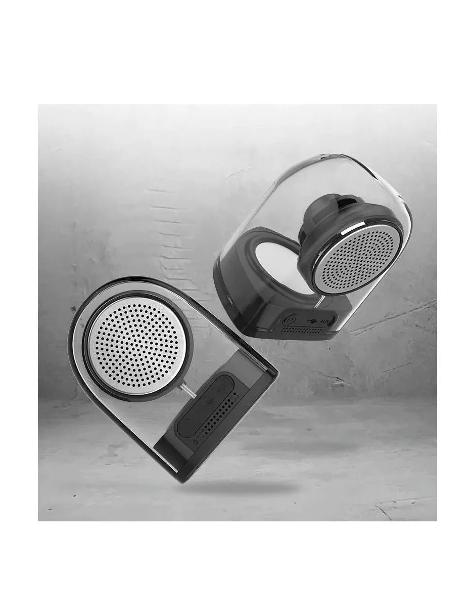 Bocina Magnético Bluetooth Transparente Portátil Música REMAX