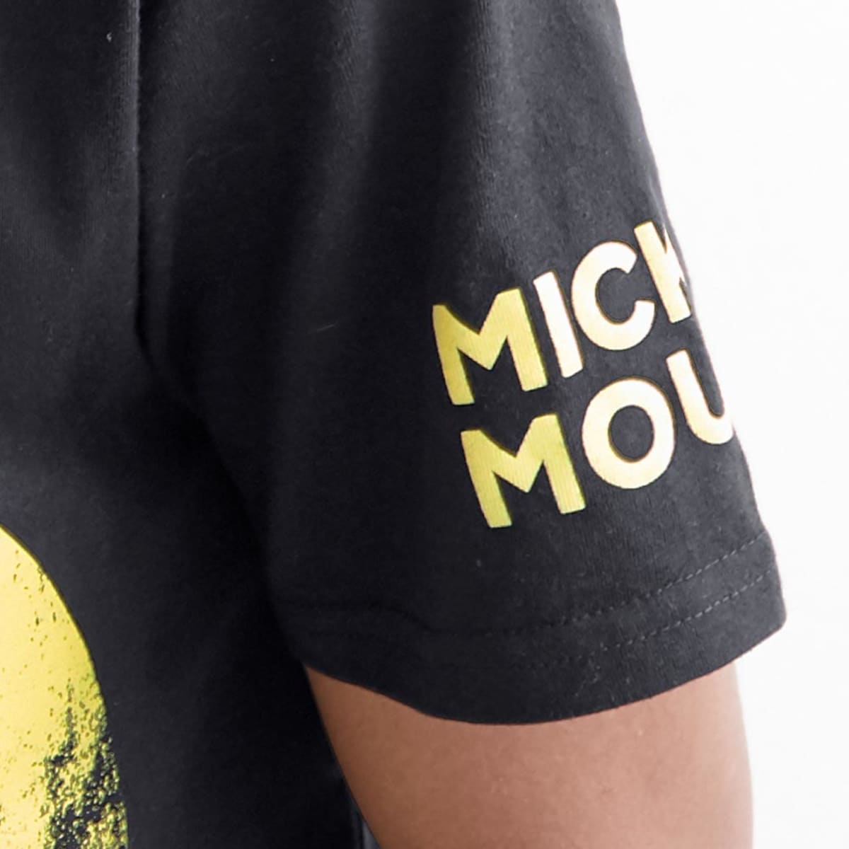 Playera de Disney para hombre, color negro, con Mickey Mouse, mod. 1010304