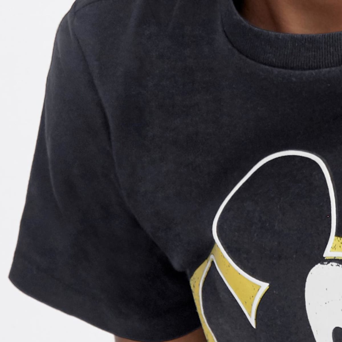 Playera de Disney para hombre, color negro, con Mickey Mouse, mod. 1010304