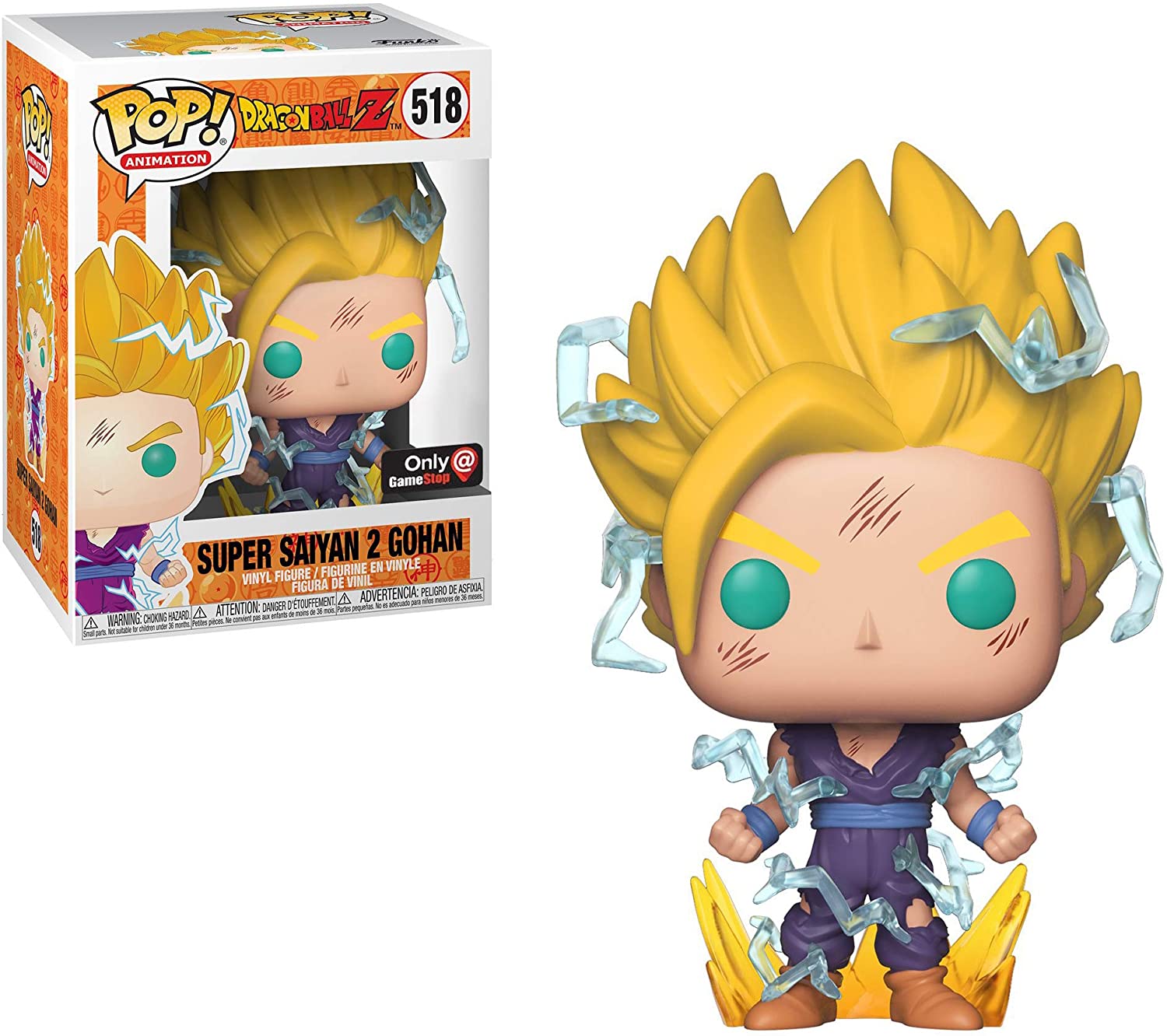 Funko Gohan Super Saiyan 2 Exclusivo Game Stop