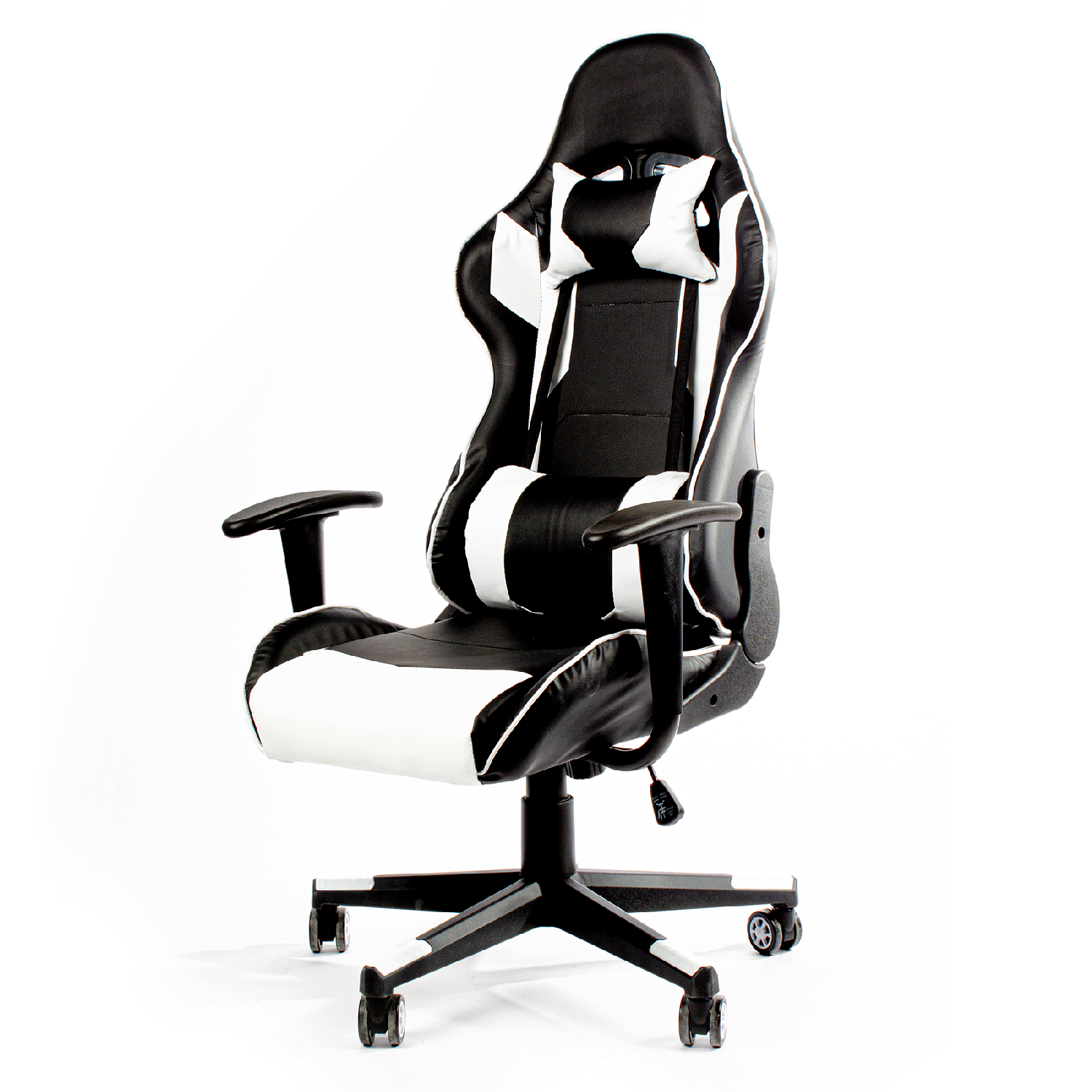 Silla Gamer Gaming Consola Pc Ergonomica Reclinable Blanco