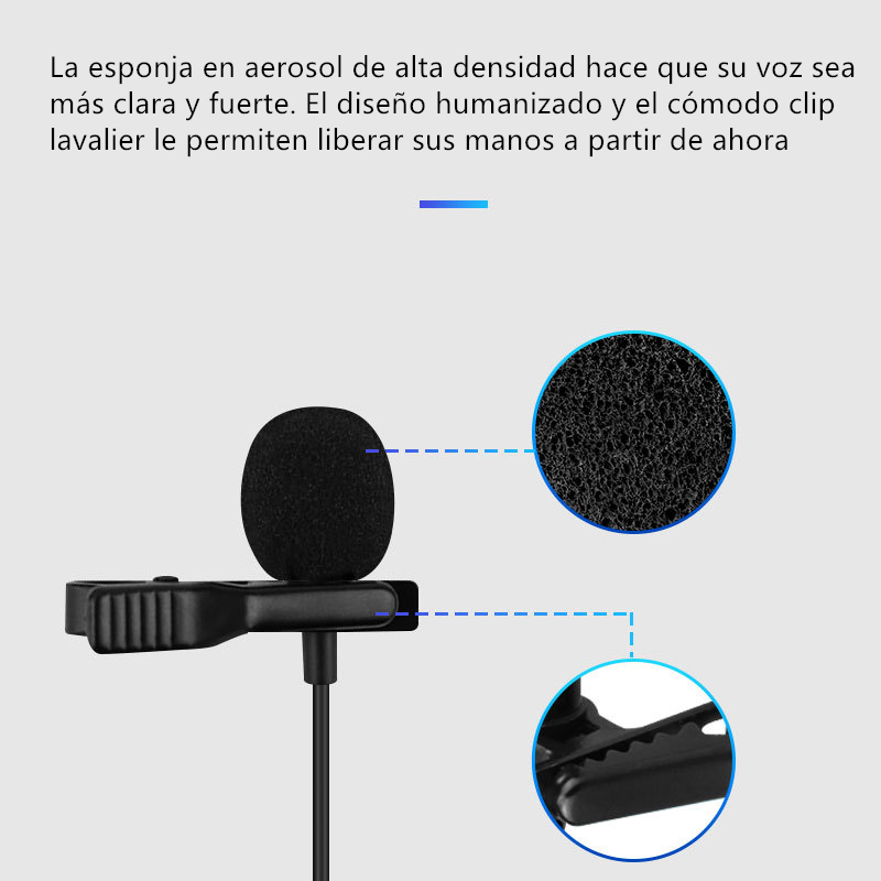 Micrófono Boya By-m1 Condensador Omnidireccional Negro