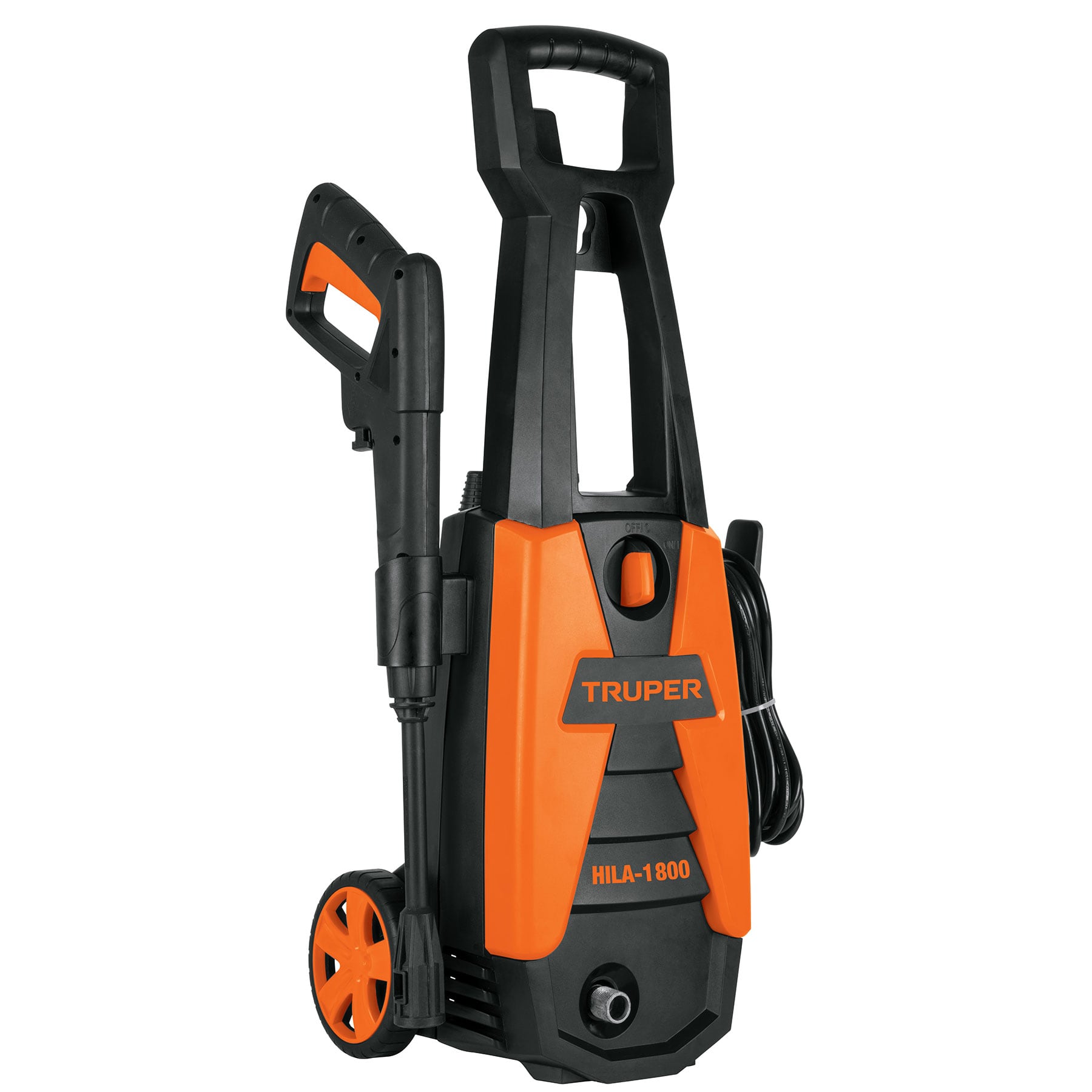 Hidrolavadora eléctrica 1800 PSI, limpieza profunda, Truper