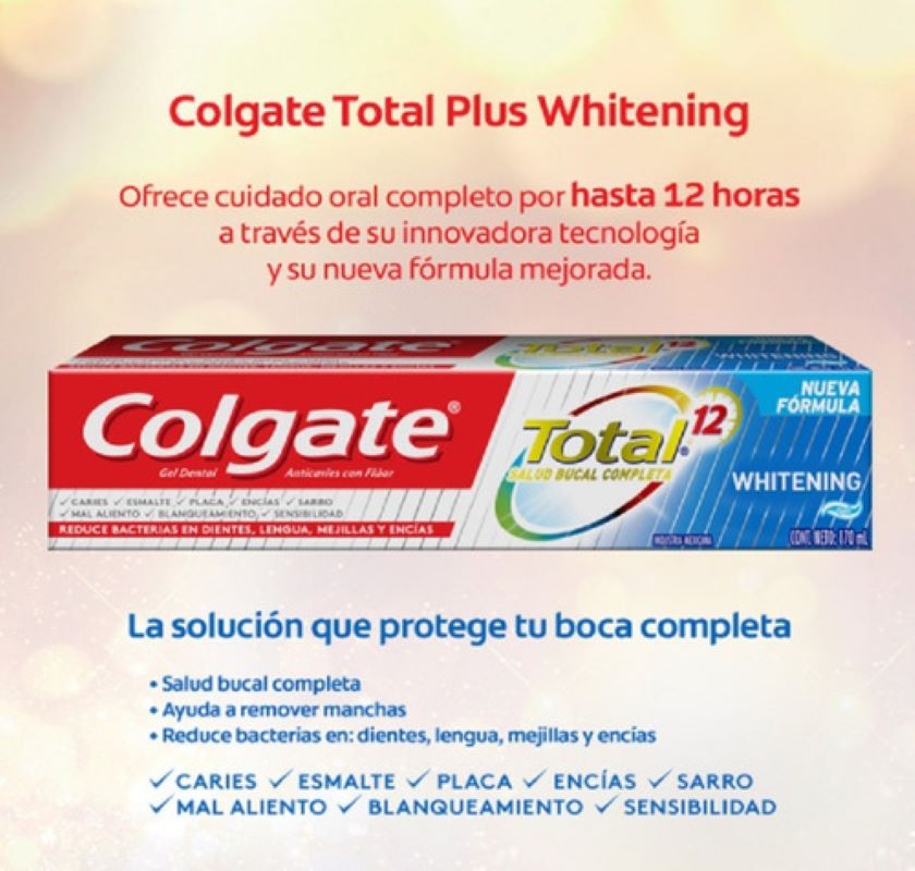 Pasta Dental Colgate 657936 Dientes Mas Blancos  - Blanca