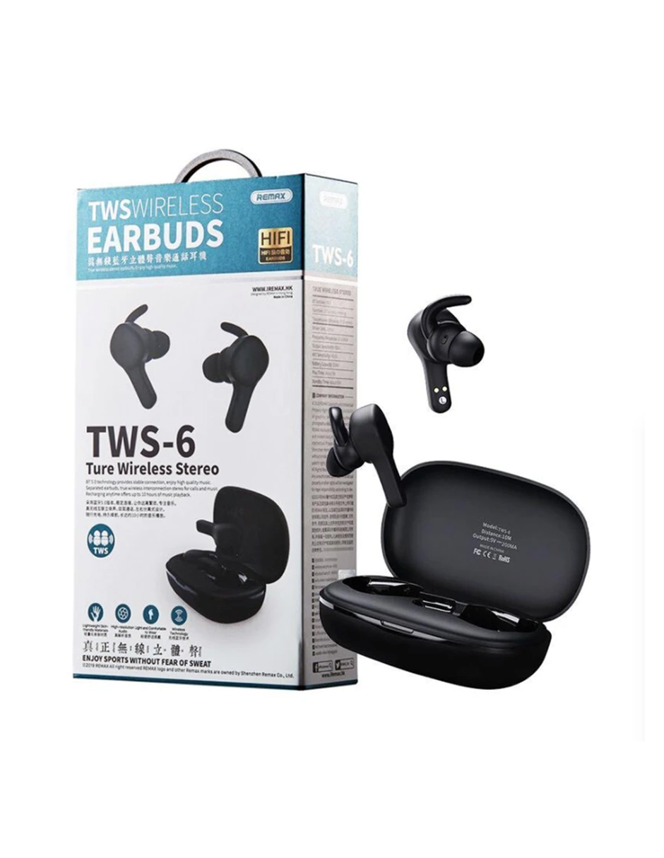 Auriculares inalámbricos Bluetooth REMAX TWS-6 - Blanco