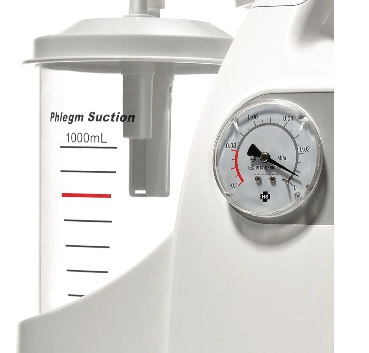 Aspirador Portátil De Flemas Y Secreciones Yuwell