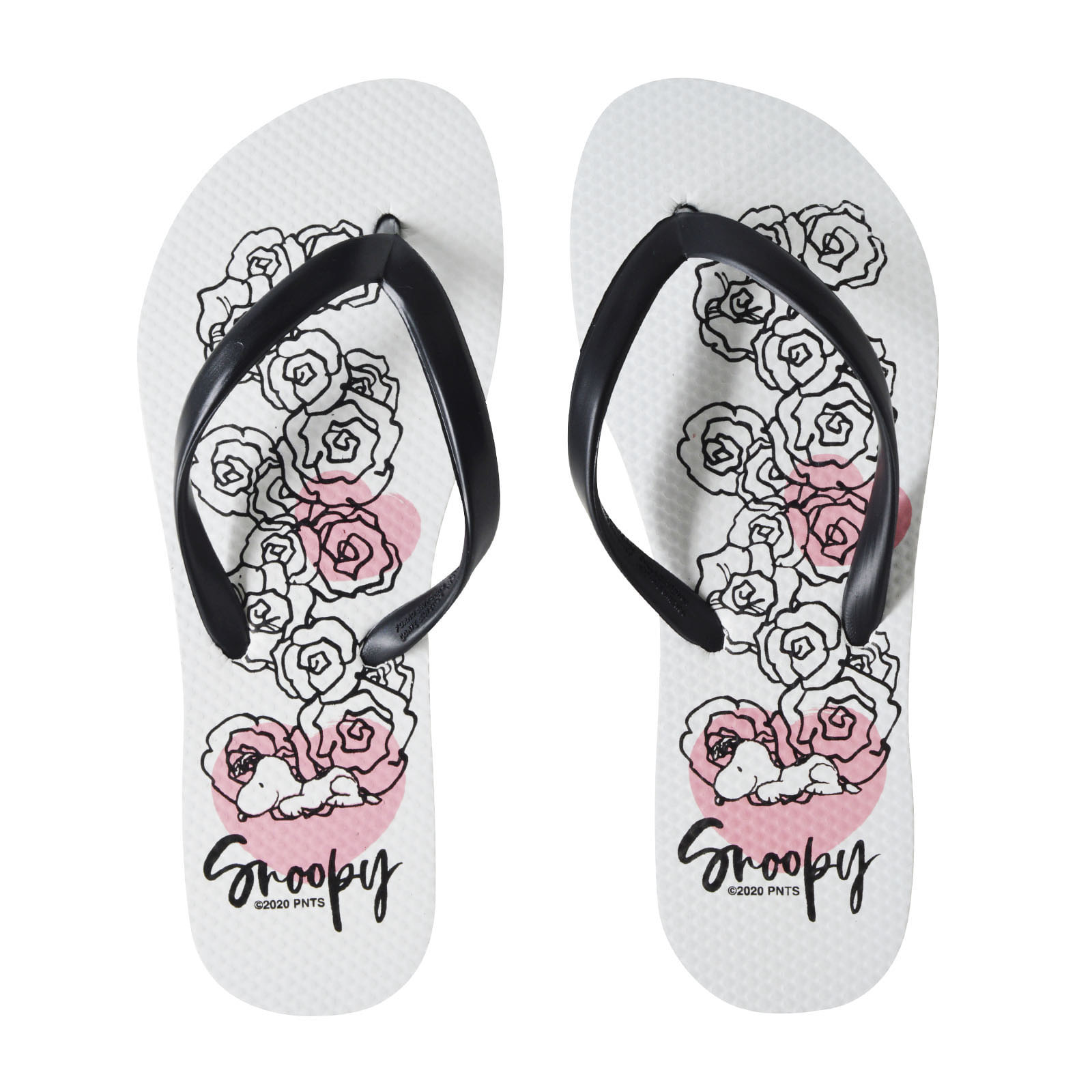 Sandalia flat Snoopy Peanuts para Dama PN-6016