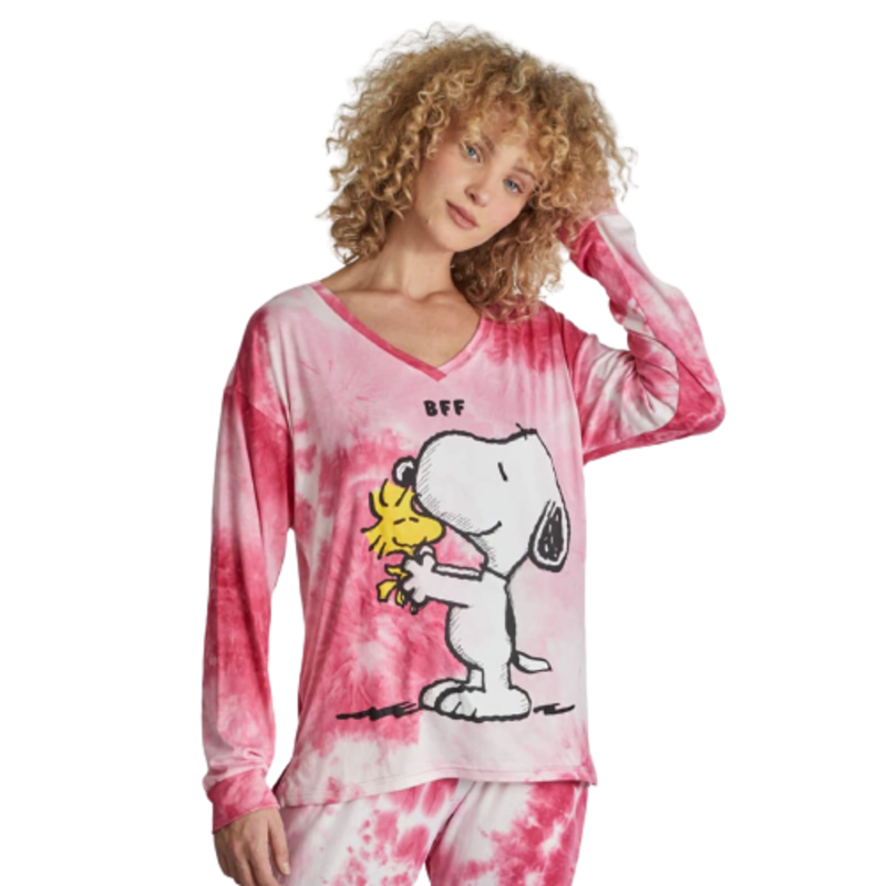 Pijama para dormir para mujer, marca Peanuts (Snoopy), multicolor, mod. 1011009