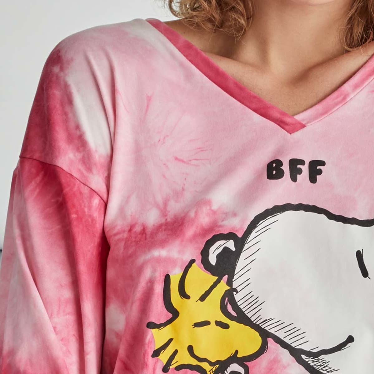 Pijama para dormir para mujer, marca Peanuts (Snoopy), multicolor, mod. 1011009