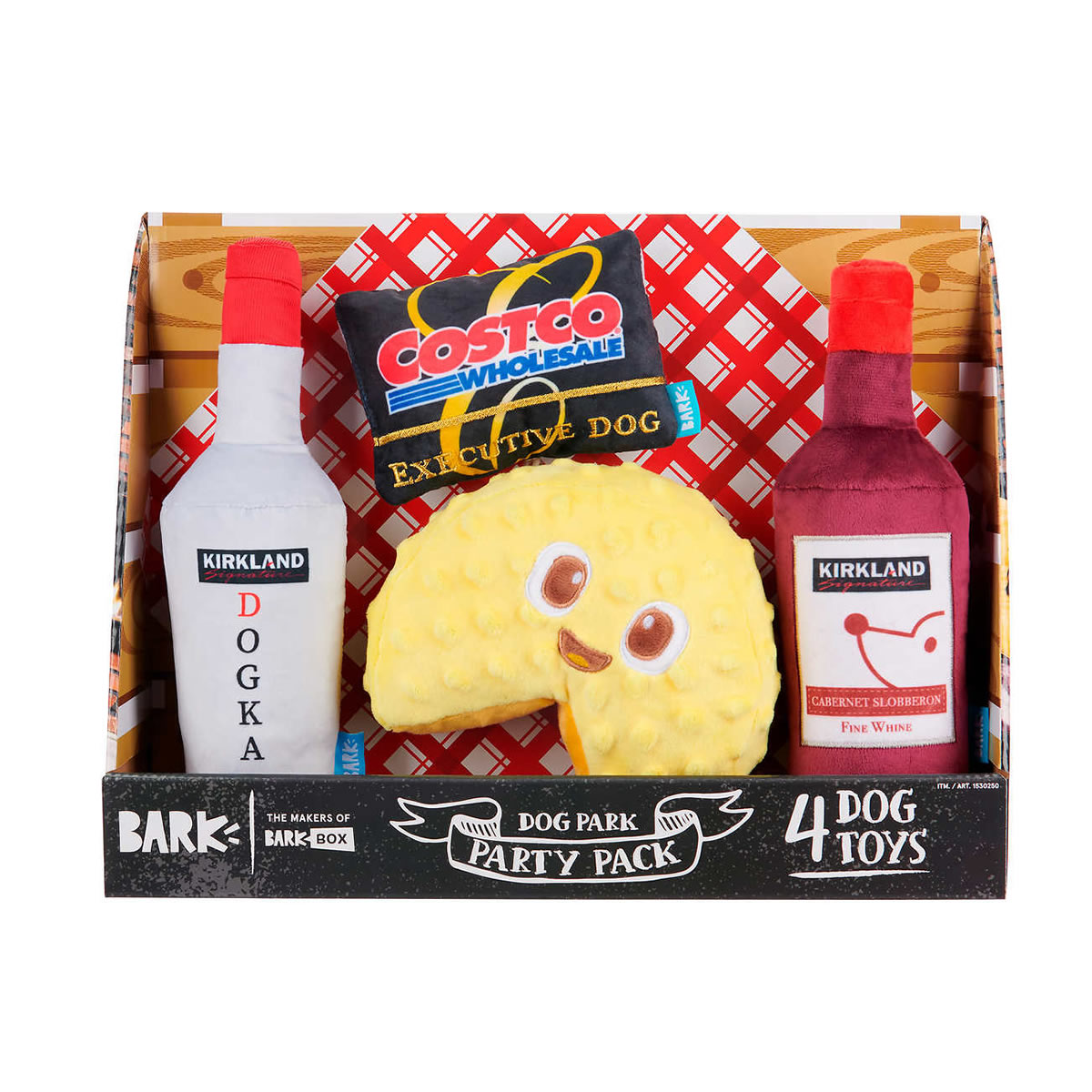 Juguetes Para Mascota Bark Party Pack 1530250 De 4 Piezas CST