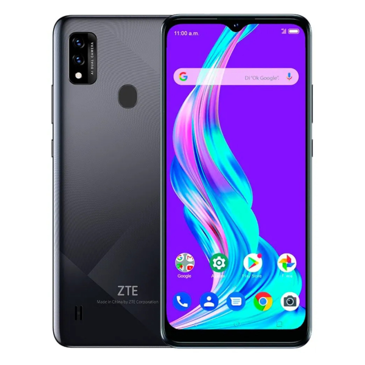 Celular ZTE Blade A51 64GB 2GB RAM Dual Sim Global Gris