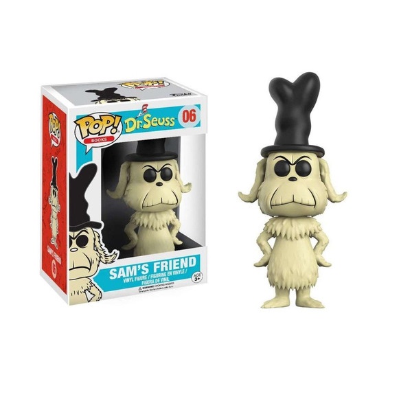 Funko Pop Figura Dr Seuss Sams Friend 06 DAÑO 