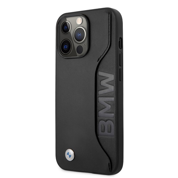 Case Funda BMW Piel con Slot para Tarjeta Iphone 13 Pro