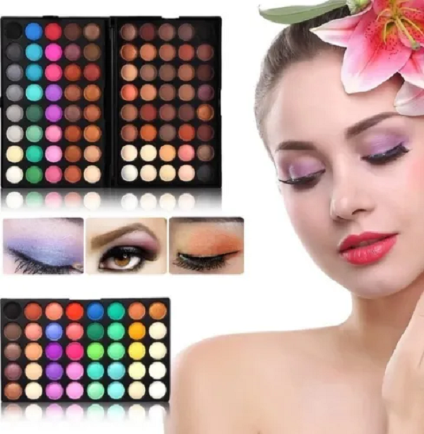 Juego De Paleta De Sombras De Ojos De 120 Colores