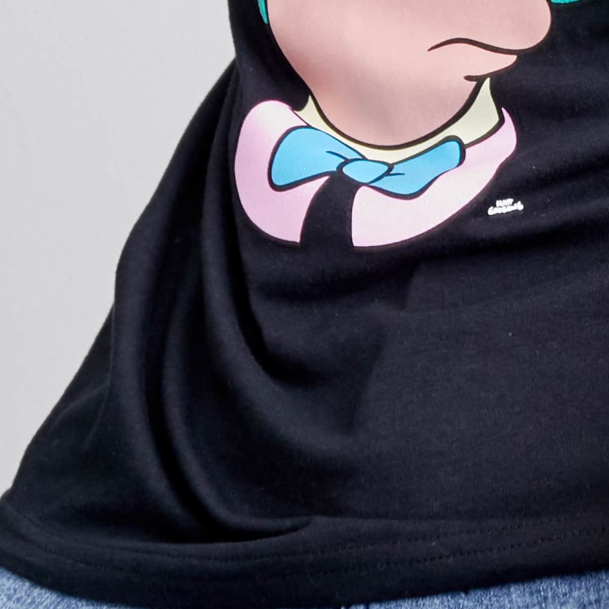 Playera para hombre de los Simpson, con Krusty el Payaso, color negro, mod. 1011844