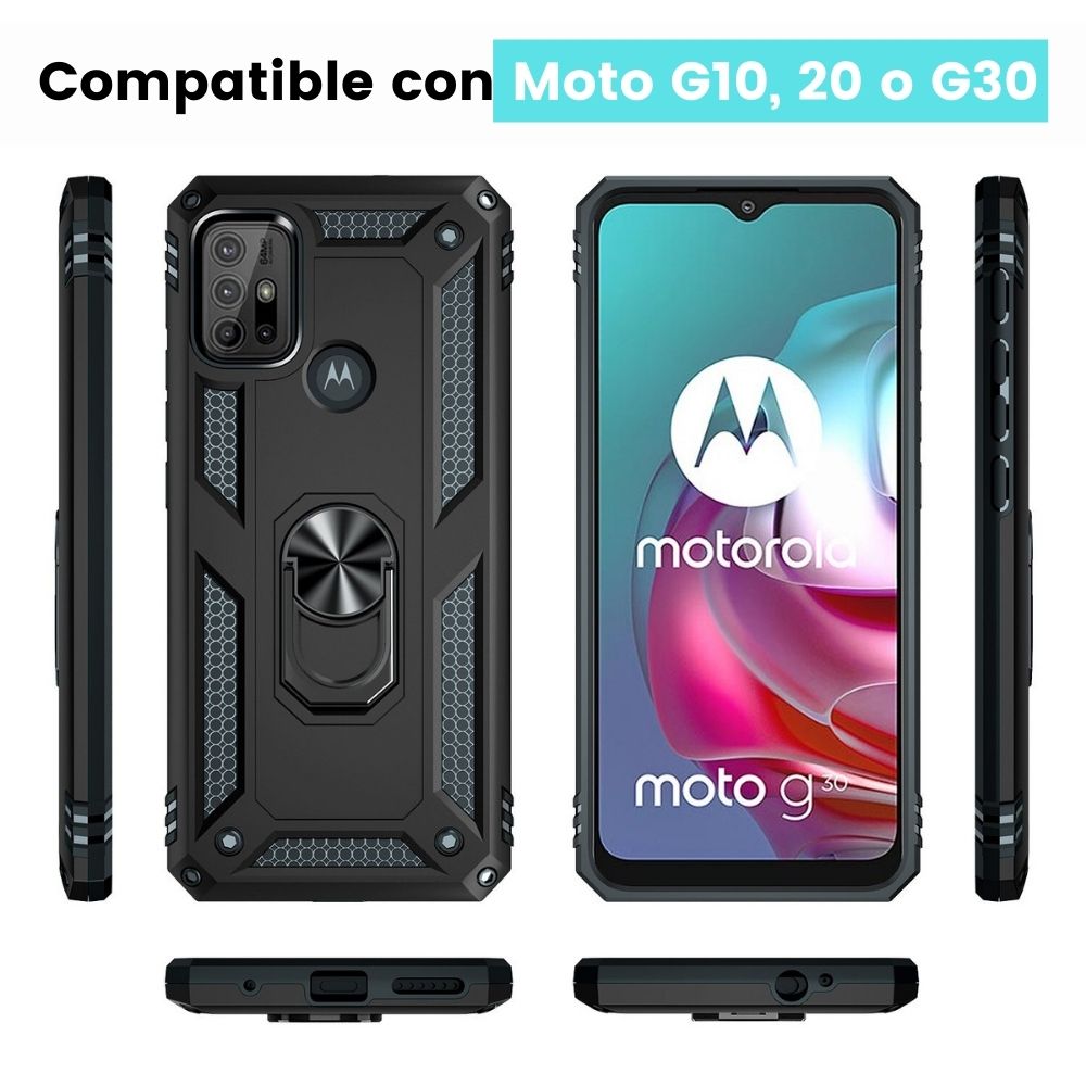 Funda Moto G20, Moto G10 o Moto G30 Uso Rudo Contra Golpes