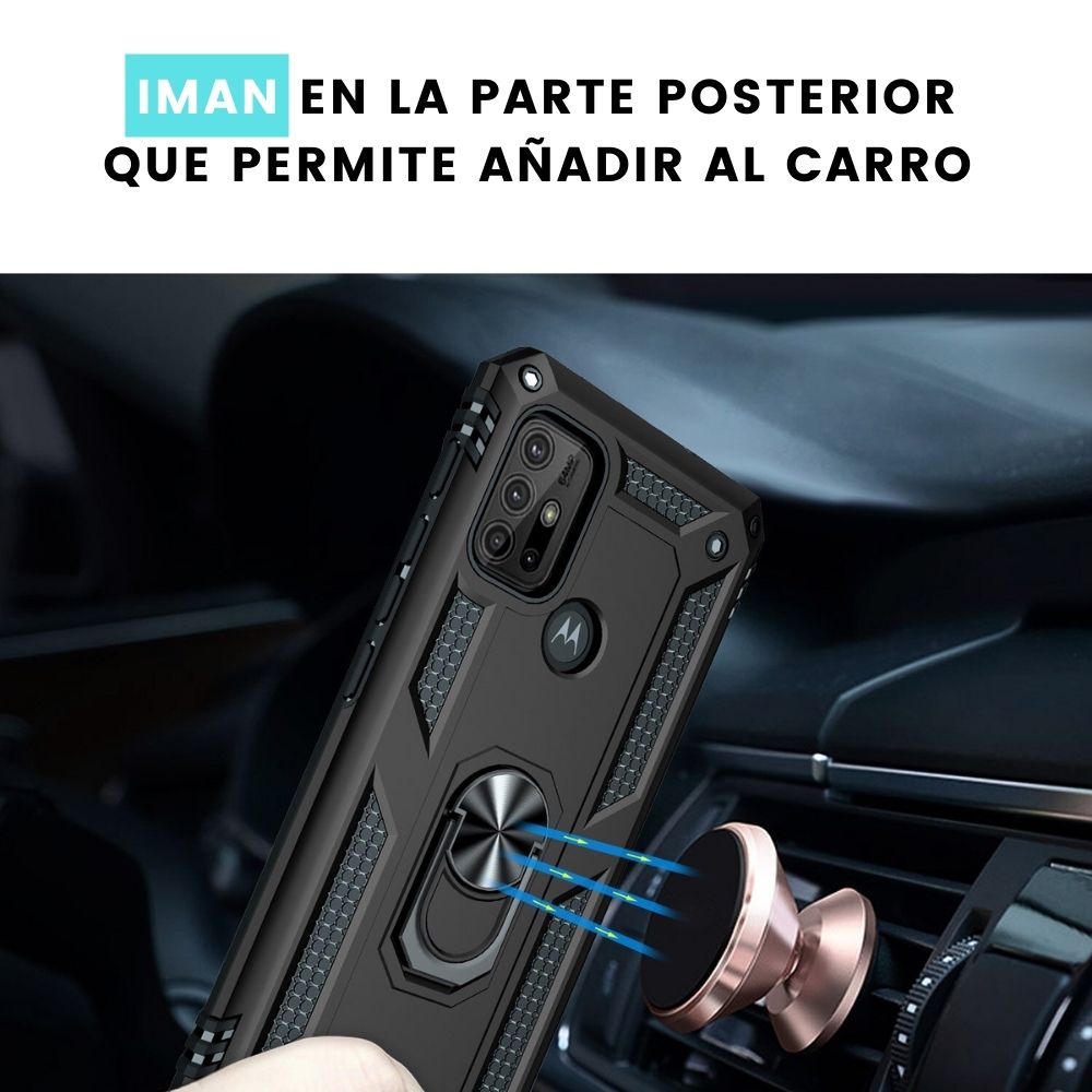 Funda Moto G20, Moto G10 o Moto G30 Uso Rudo Contra Golpes