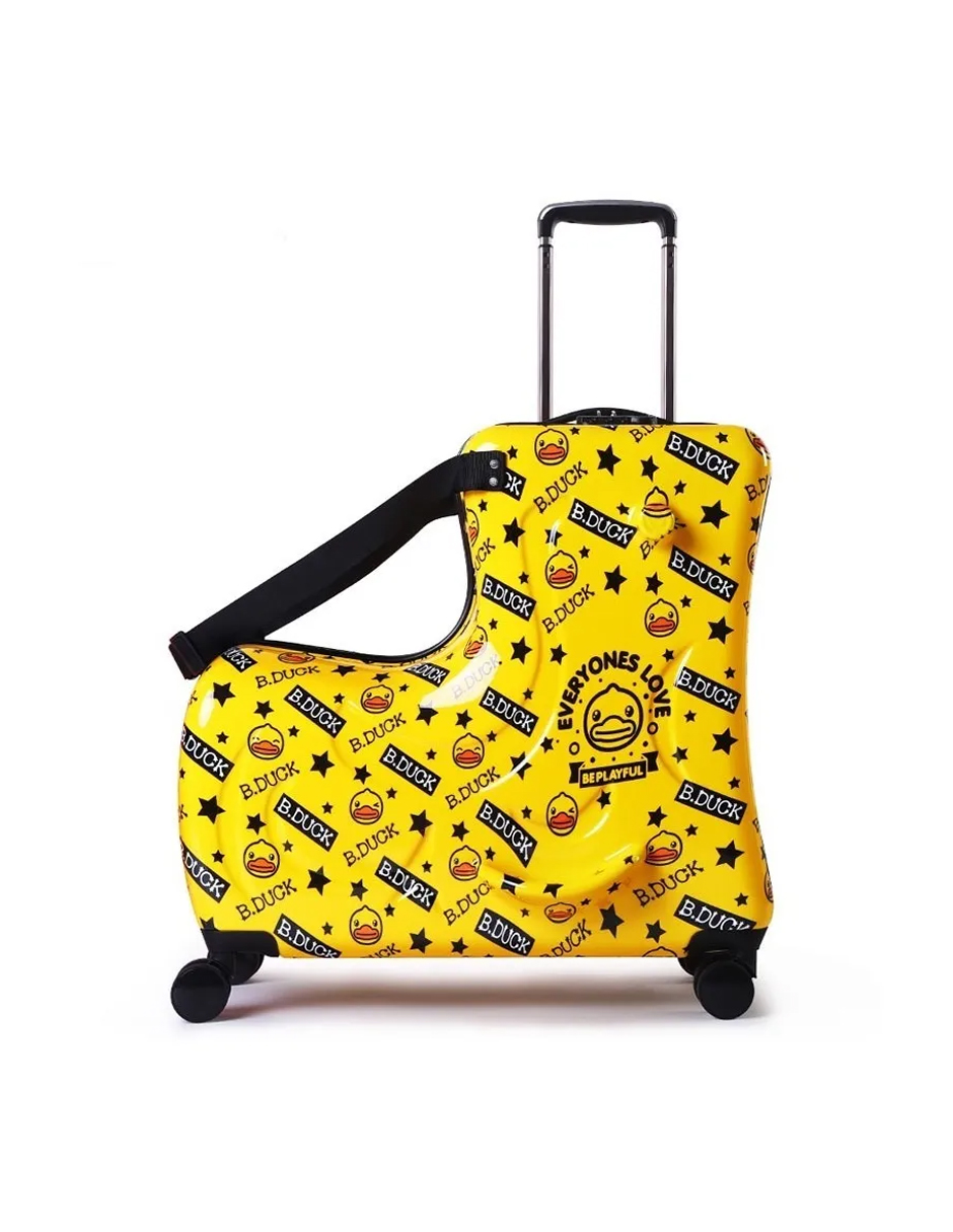 Bolso Maleta De Viaje Para Niños Con Asiento Para Pasear Estrellas