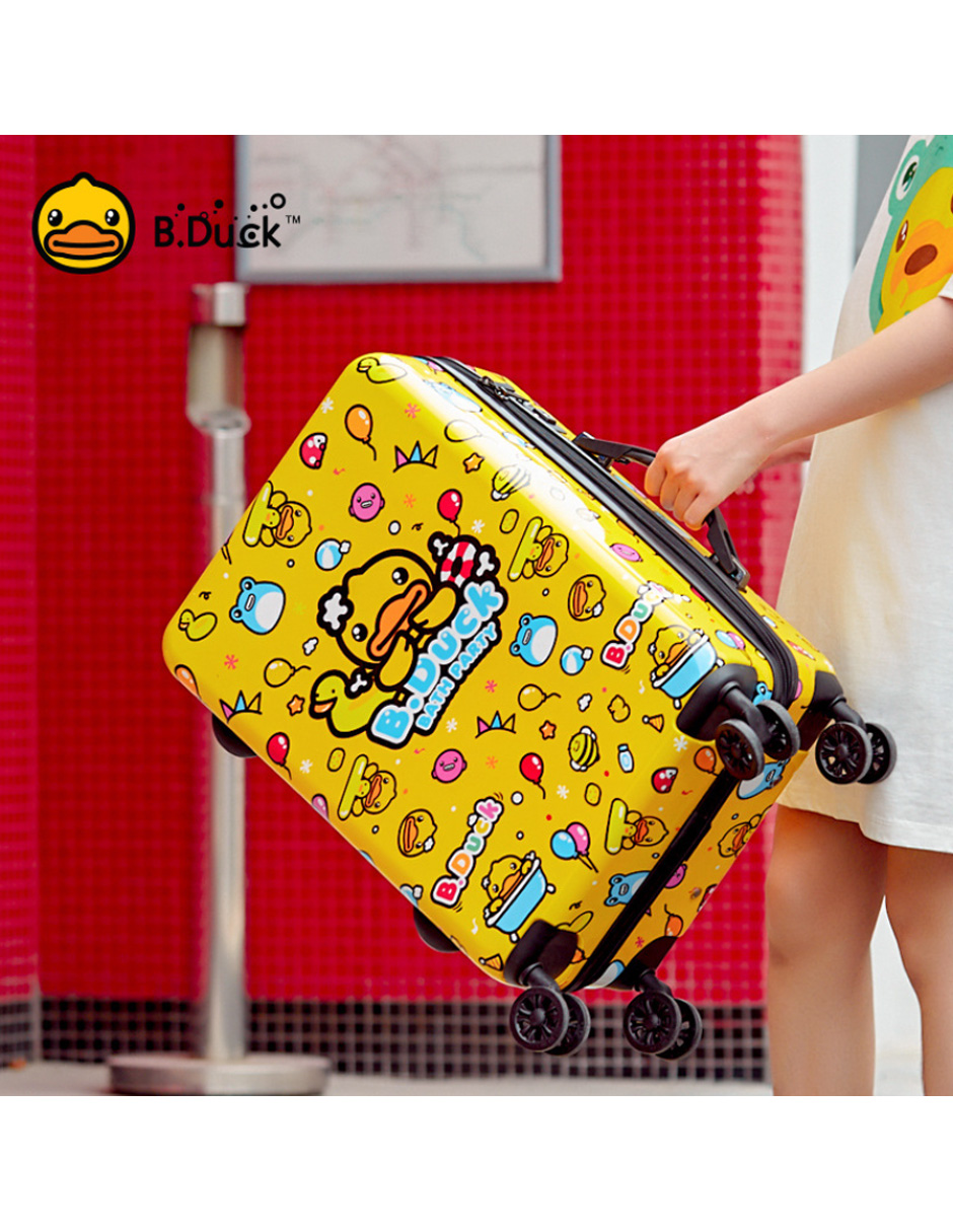 B.duck Bolso Maleta De Viaje Pato Niños 20 Pulgadas