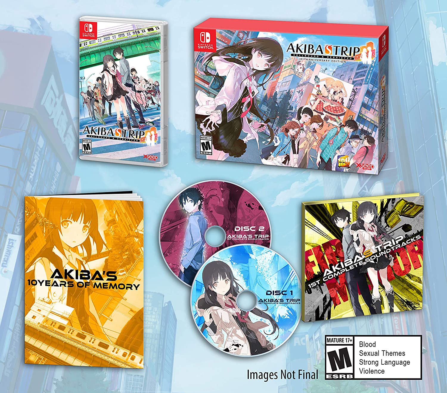 Akiba's Trip: Hellbound & Debriefed - 10th Anniversary Edition - Nintendo Switch