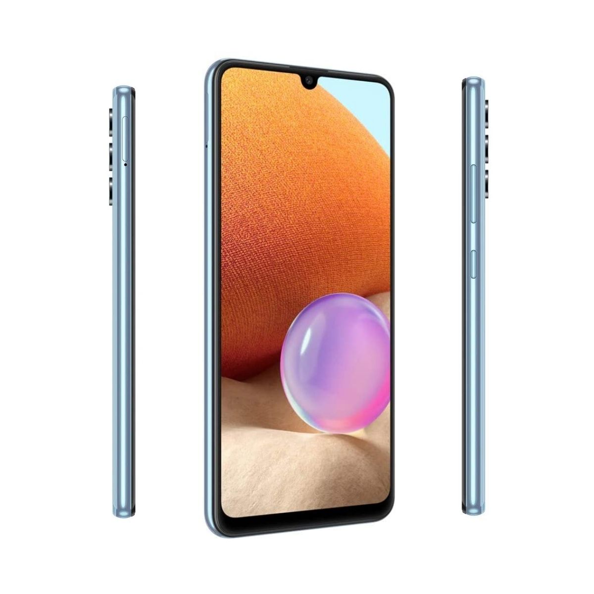 Celular Samsung Galaxy A32 6.4" 128GB/4GB Cámara 64MP+8MP+5MP+5MP/20 MP Mediatek Android 11 Single Sim Color Azul