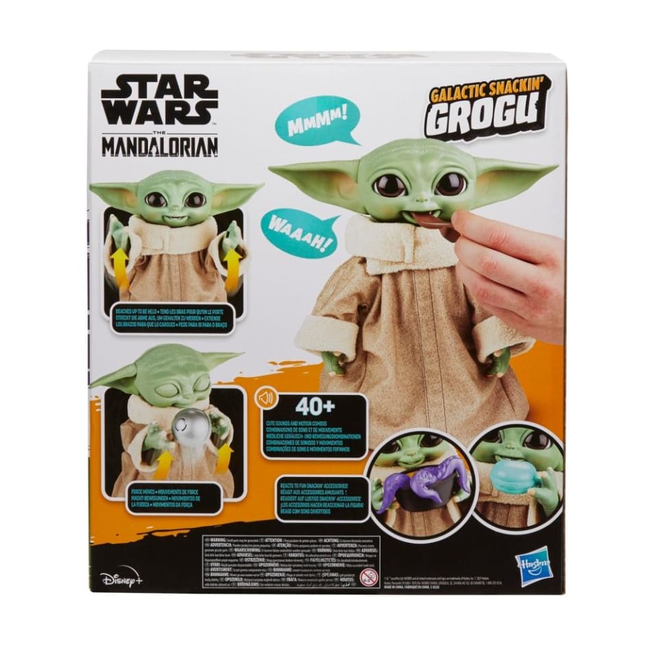 Mu eco Baby Yoda Grogu Hasbro Star Wars 9.25 Pulgadas