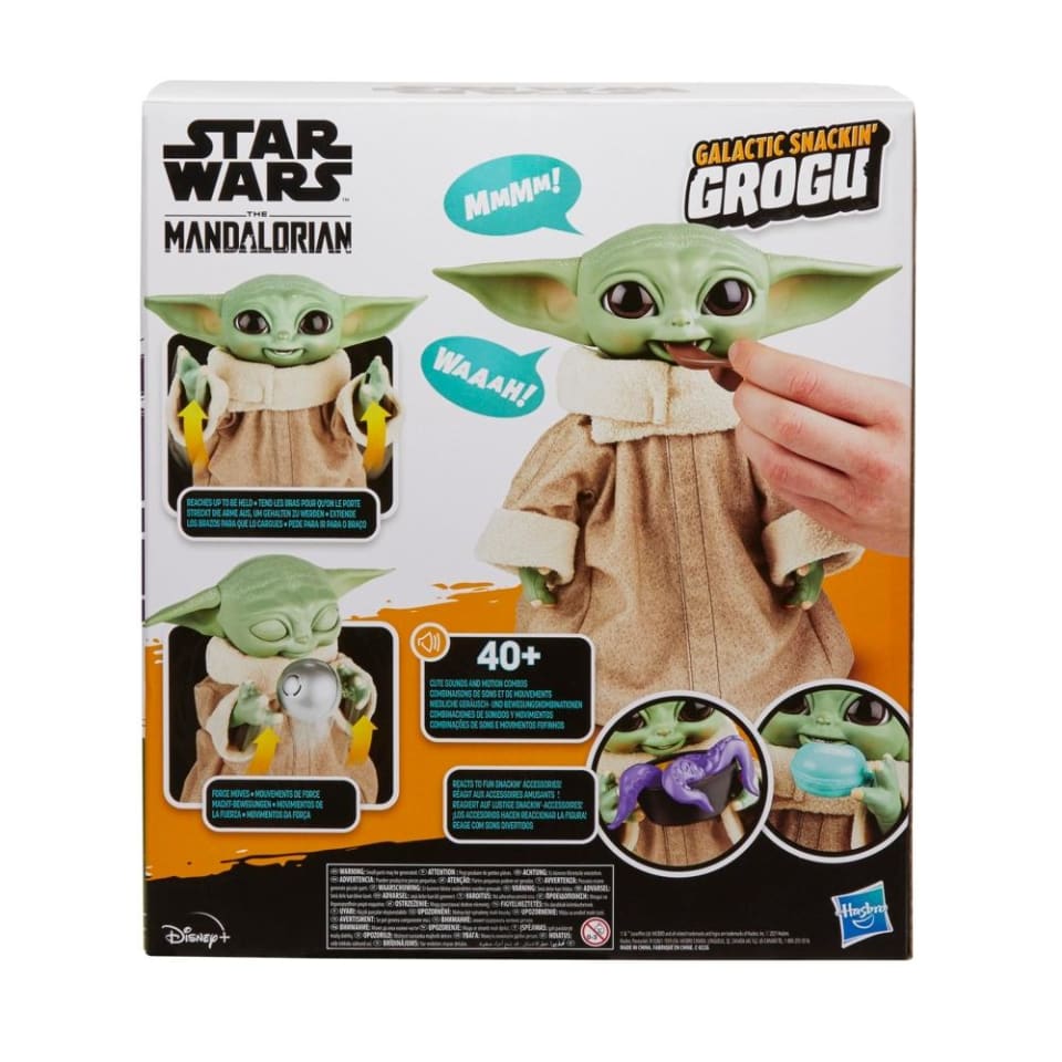Muñeco Baby Yoda Grogu Hasbro Star Wars 9.25 Pulgadas