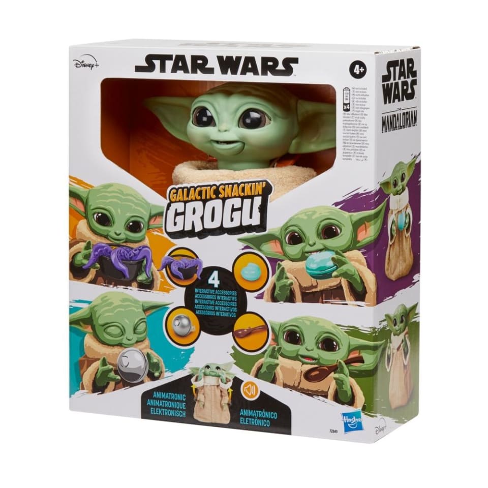 Muñeco Baby Yoda Grogu Hasbro Star Wars 9.25 Pulgadas