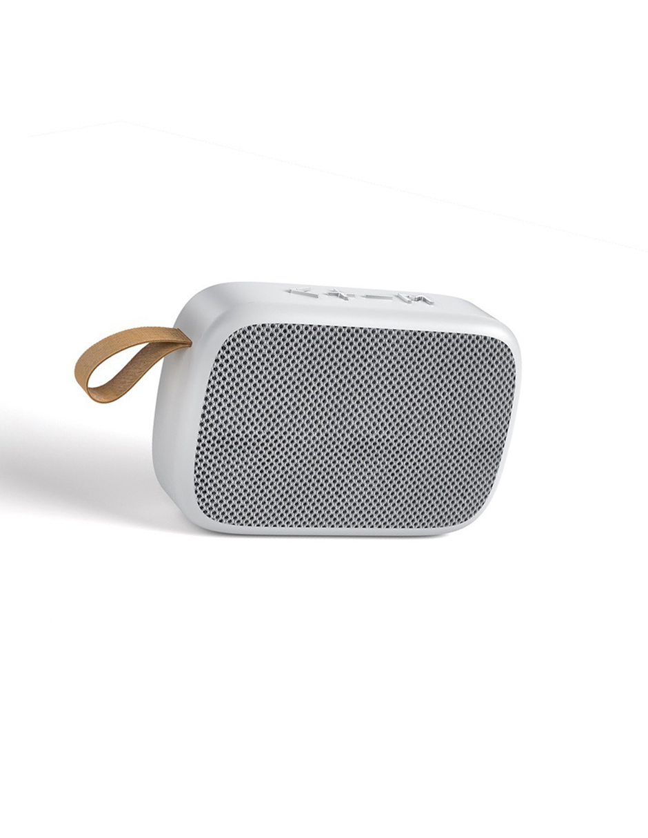 Bocina Bluetooth Inalámbrica Portátil Remax Blanca D20