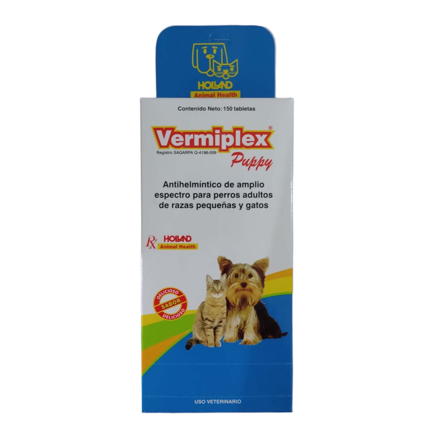 Vermiplex 150 tabletas 