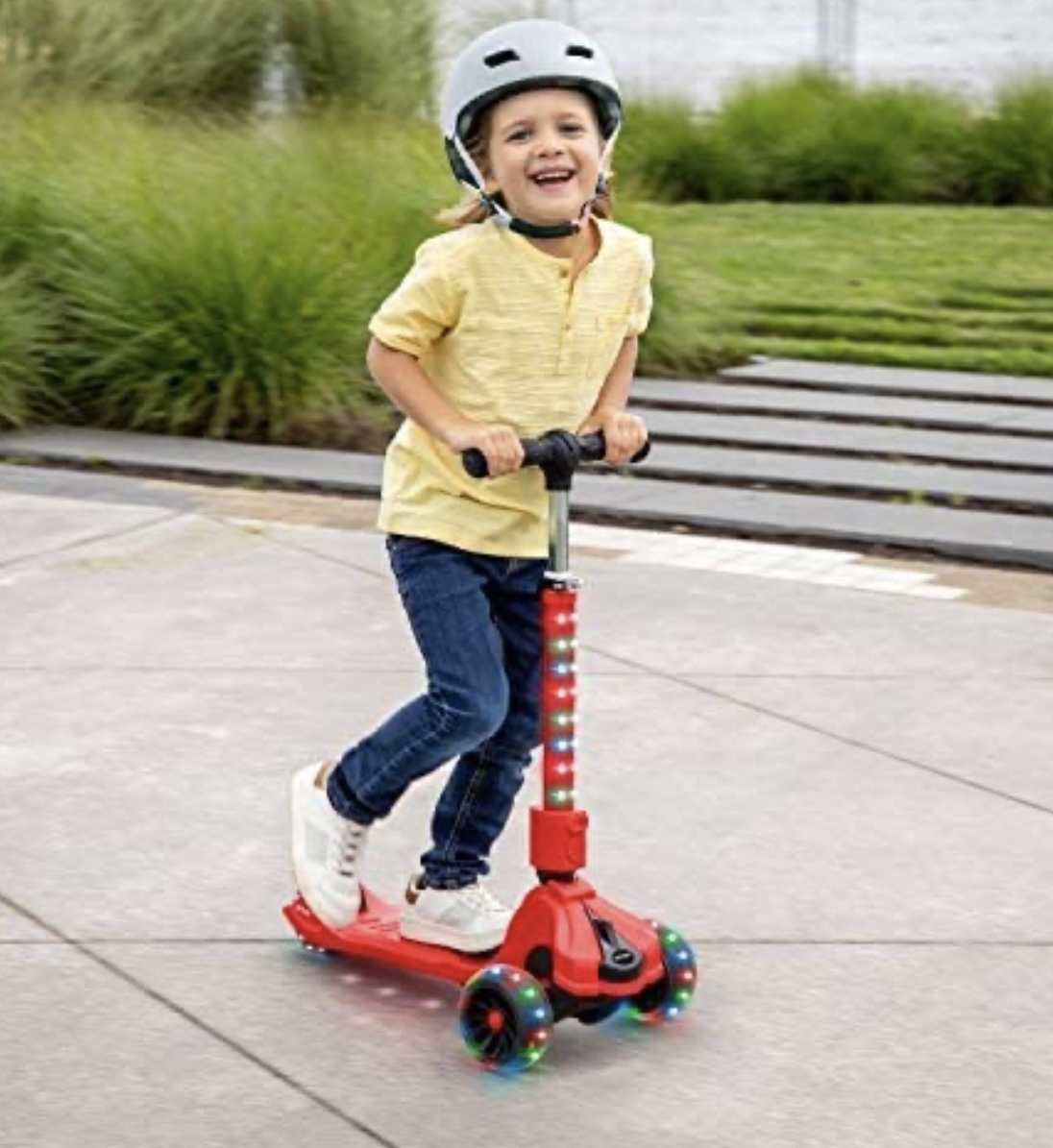 Patín Plegable Con Luz Jetson 